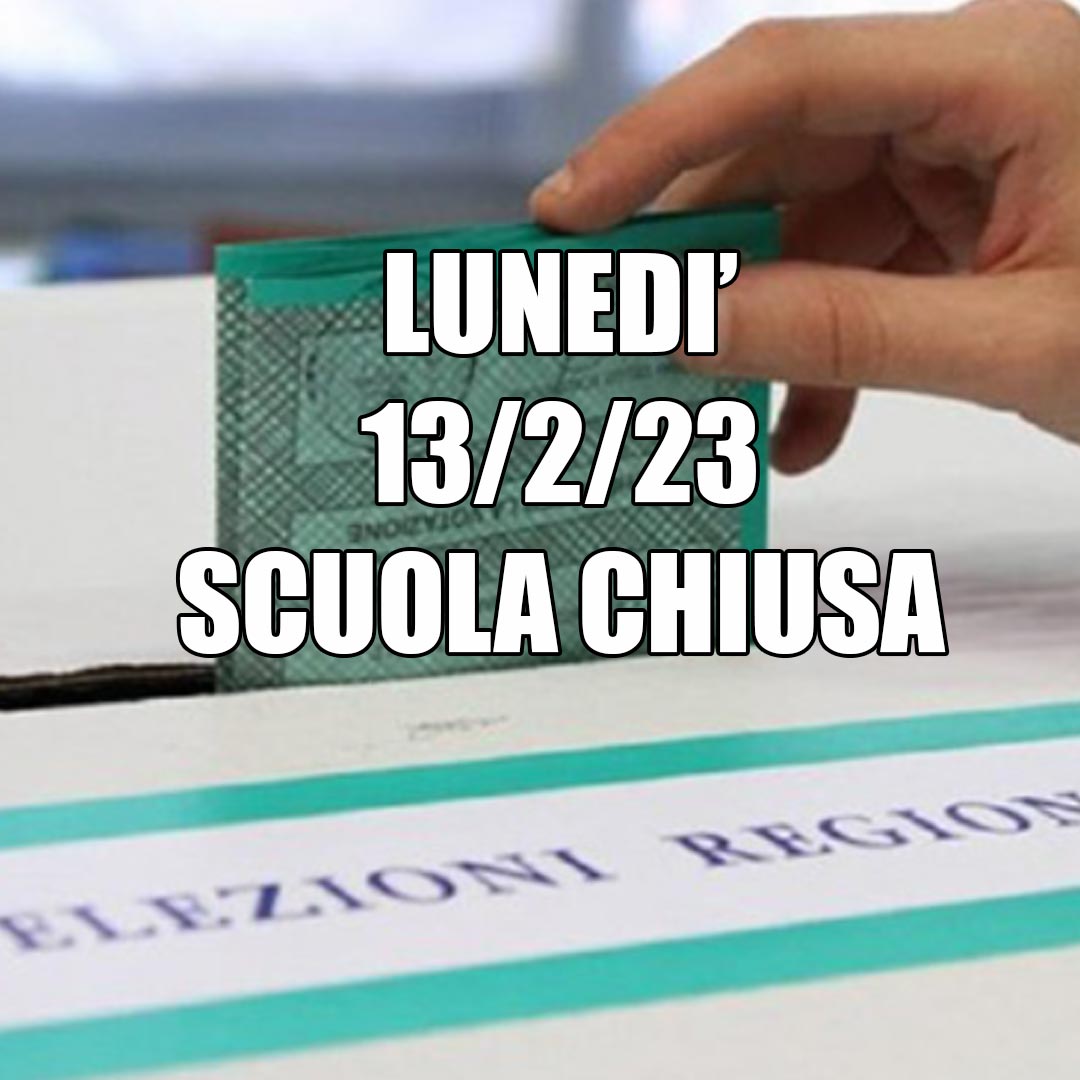 Scuola chiusa per elezioni