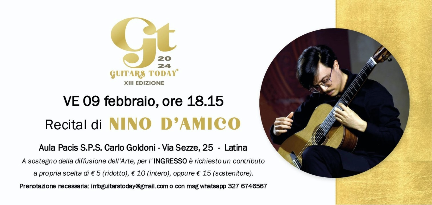 Recital di Nino D’Amico