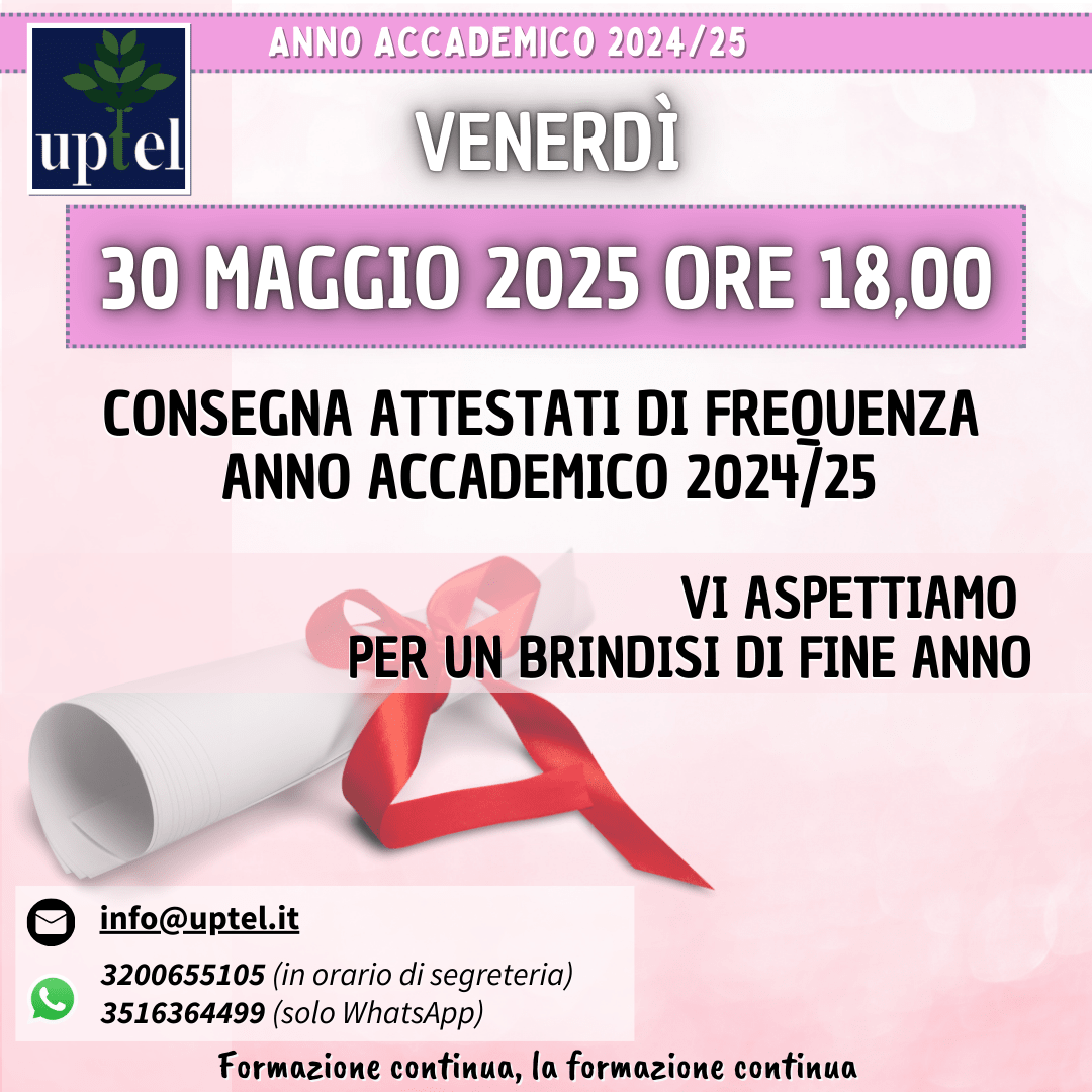 Appuntamenti di fine anno