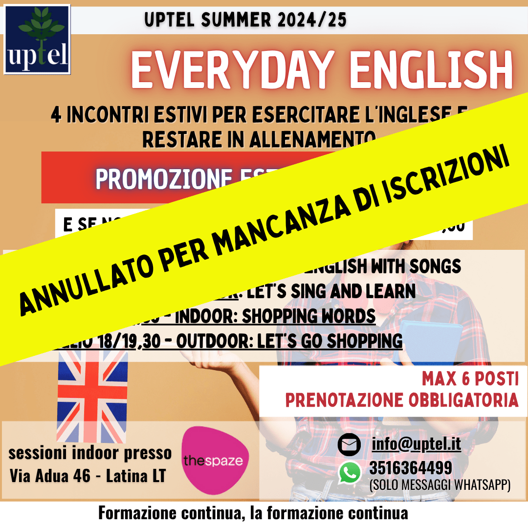 Corsi annullati