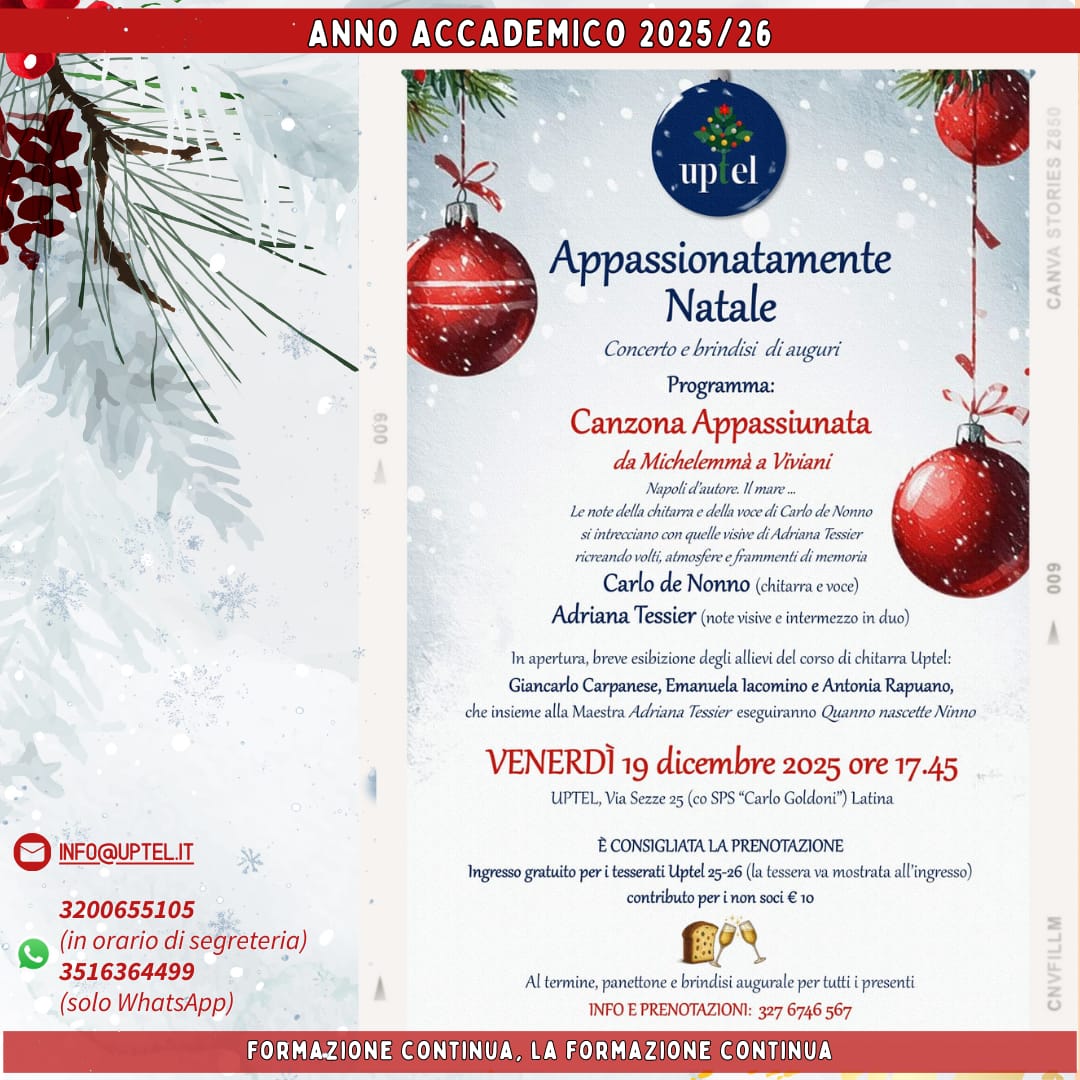 Concerto e brindisi di auguri
